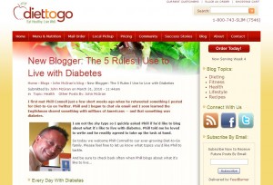 DietToGo Guest Blog My Blog on DietToGo