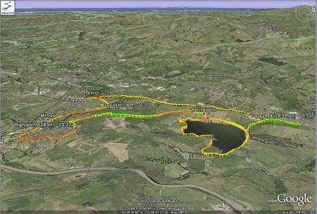 Hollingworth Lake Loop Last night's very pleasant Hollingworth Lake trip